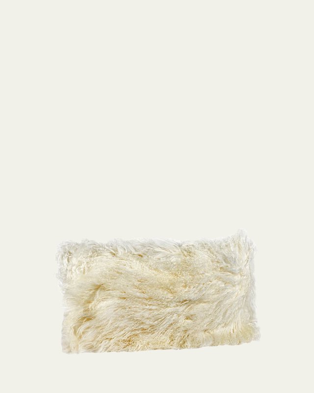 Tibetan Lamb Bolster Pillow